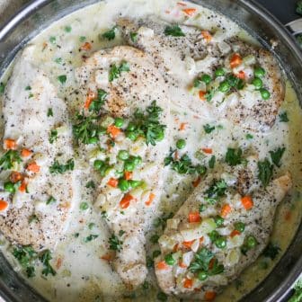 Creamy Chicken and Vegetables - Healthyish Foods