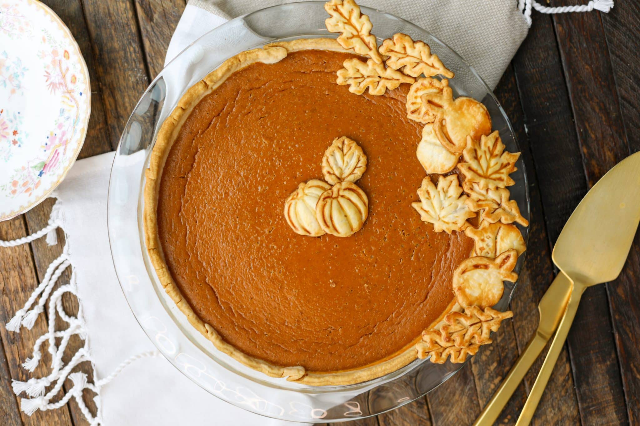 whole pumpkin pie