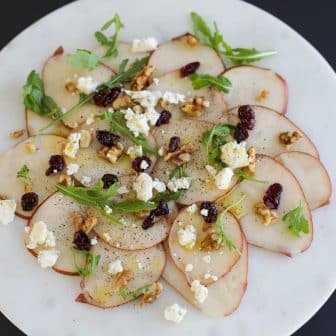 Pear Carpaccio - Healthyish Foods