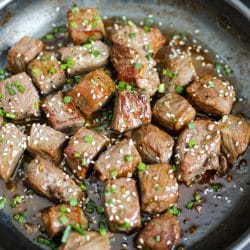 Steak Bites with Garlic Soy Butter – Healthyish Foods