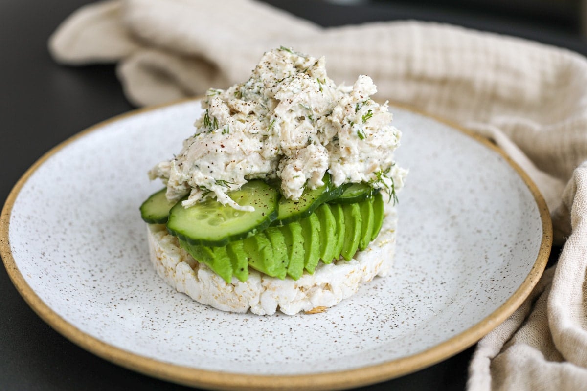 Creamy Tzatziki Chicken Salad – Healthyish Foods