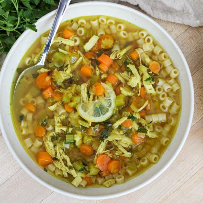 Lemon Chicken Soup with Bone Broth Healthyish Foods lemon-chicken-soup-with-bone-broth-healthyish-foods