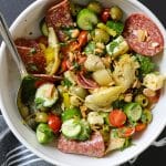 Marinated Charcuterie Salad - Healthyish Foods