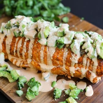 Baked Spicy Salmon Roll – Healthyish Foods