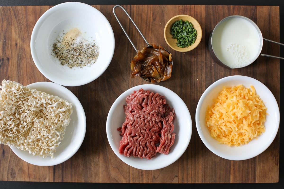 ingredients needed for recipe.