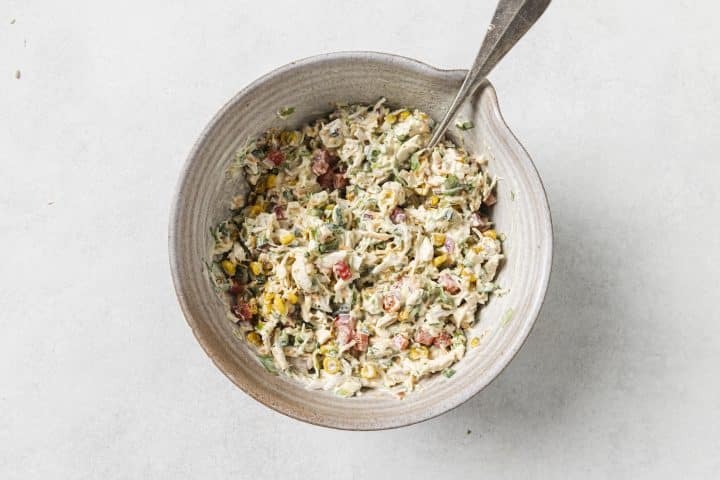 garden chicken salad. 