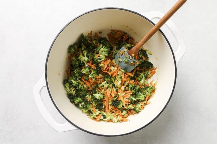 sauteed vegetables. 