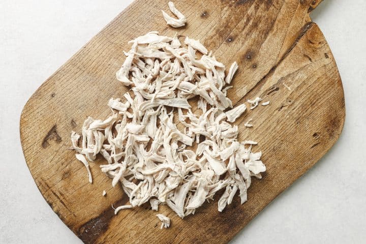 shredded chicken.
