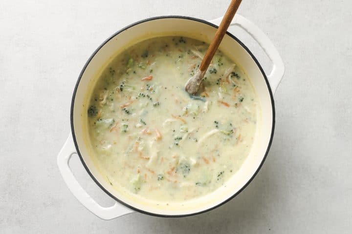 soup with chicken.